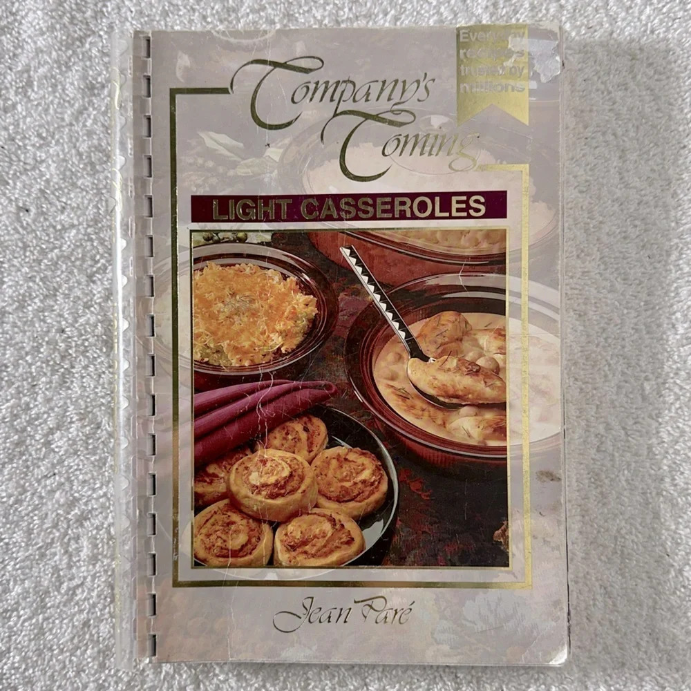 5/$35 Vintage Company’s Coming Light Casseroles  Cookbook